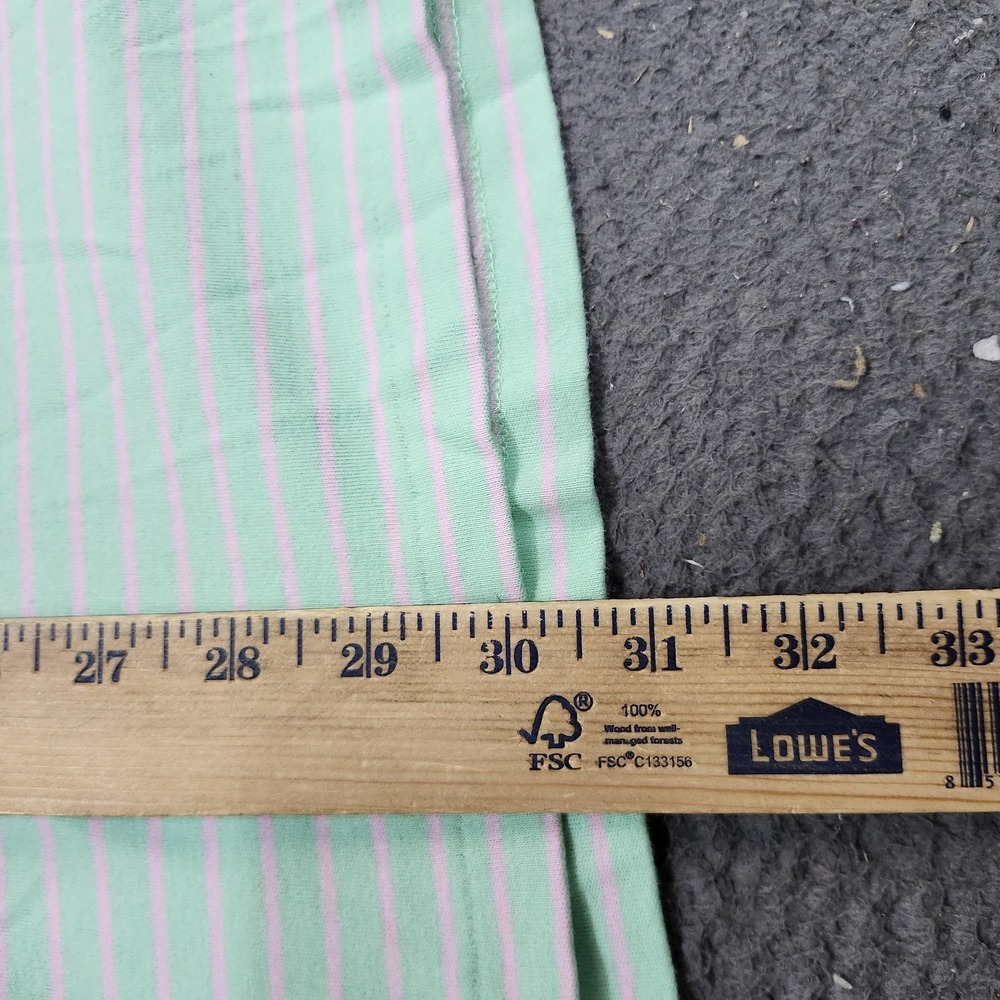 Polo By Ralph Lauren Polo Shirt Mens 2XL Green Stripe Pony Logo Knit Casual - Picture 6 of 9